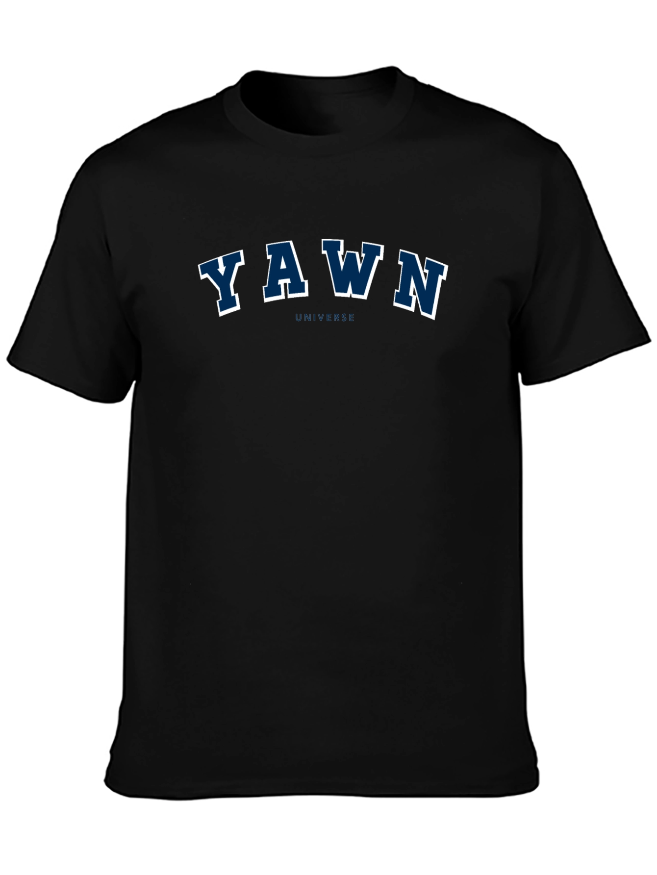 Yawn Universe Black T-Shirt