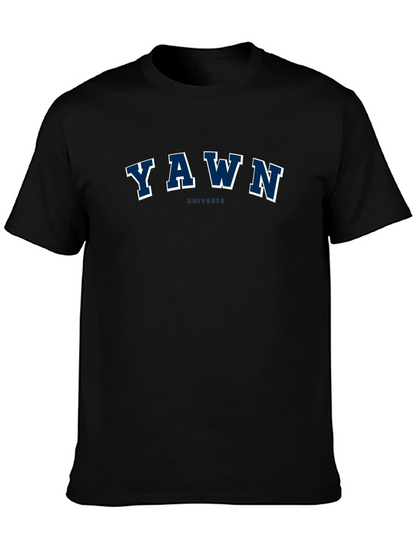 Yawn Universe Black T-Shirt