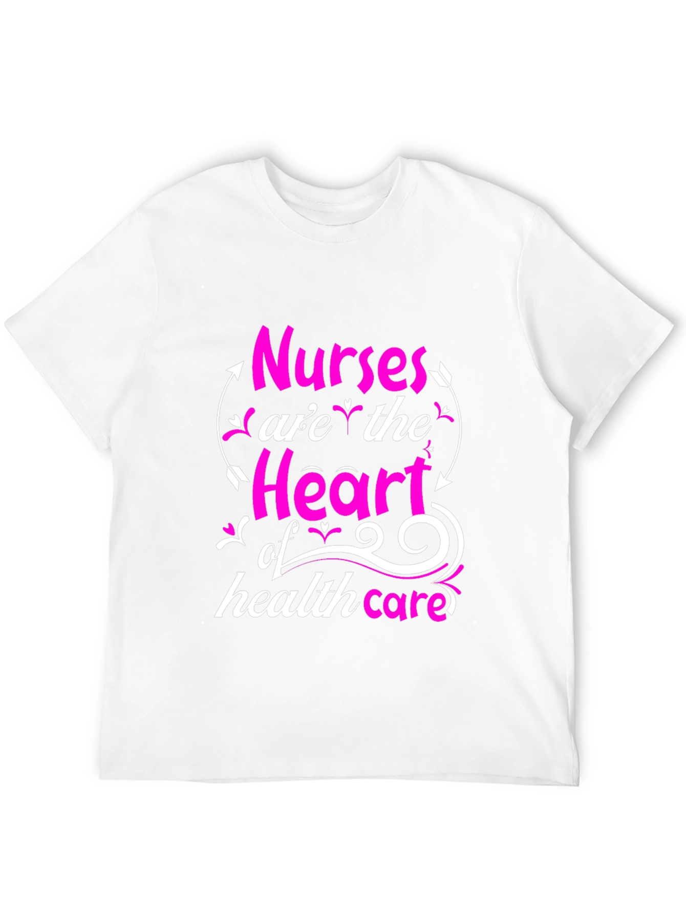 Nurses Heart of Healthcare Tee - Black