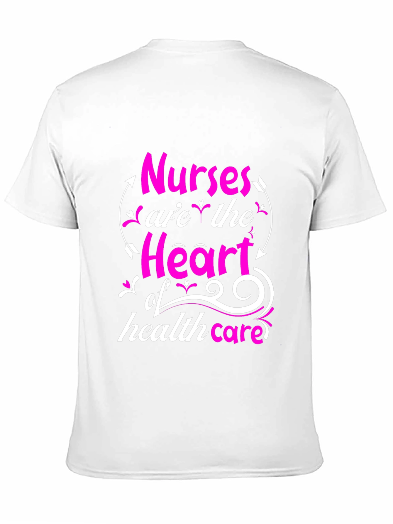 Nurses Heart of Healthcare Tee - Black