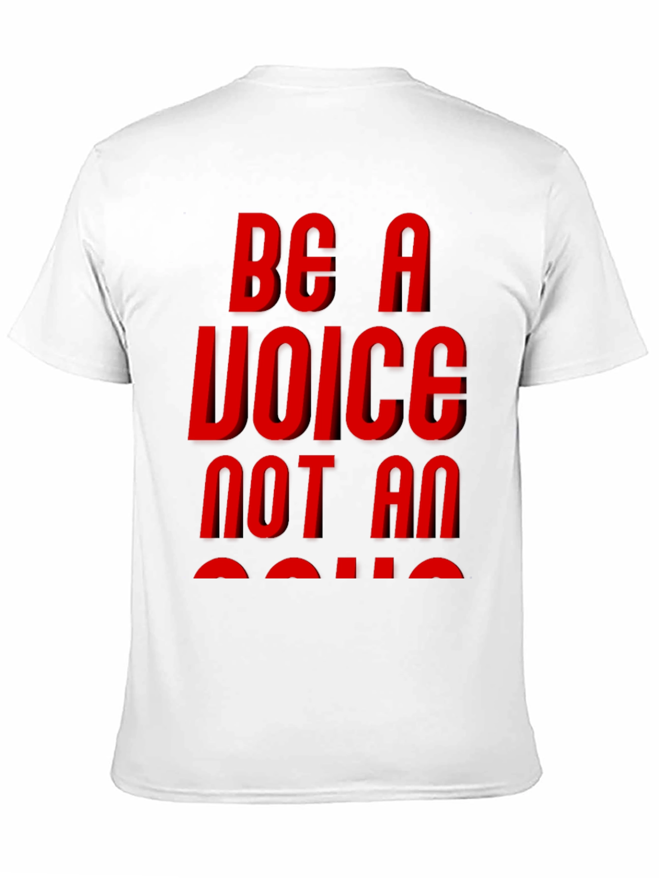 Be A Voice Graphic Tee - Black