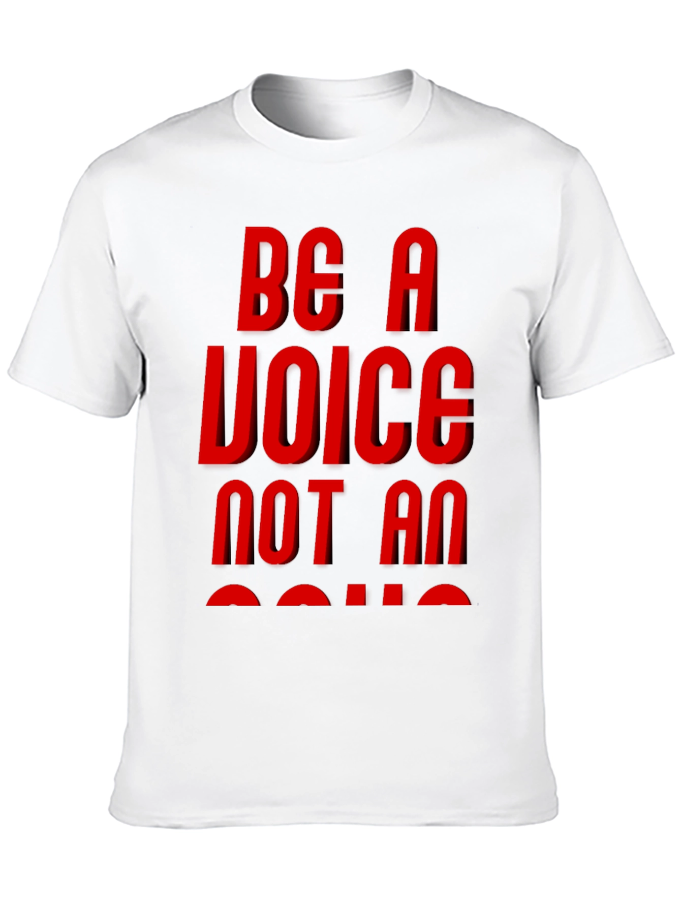 Be A Voice Graphic Tee - Black