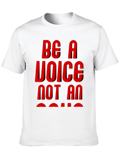 Be A Voice Graphic Tee - Black