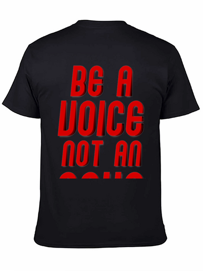 Be A Voice Graphic Tee - Black