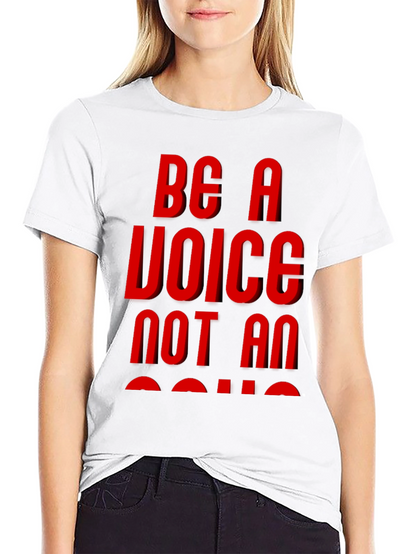 Be A Voice Graphic Tee - Black