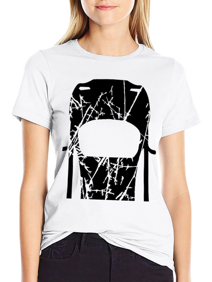 Abstract Chair Graphic Tee - Mens Black T-Shirt