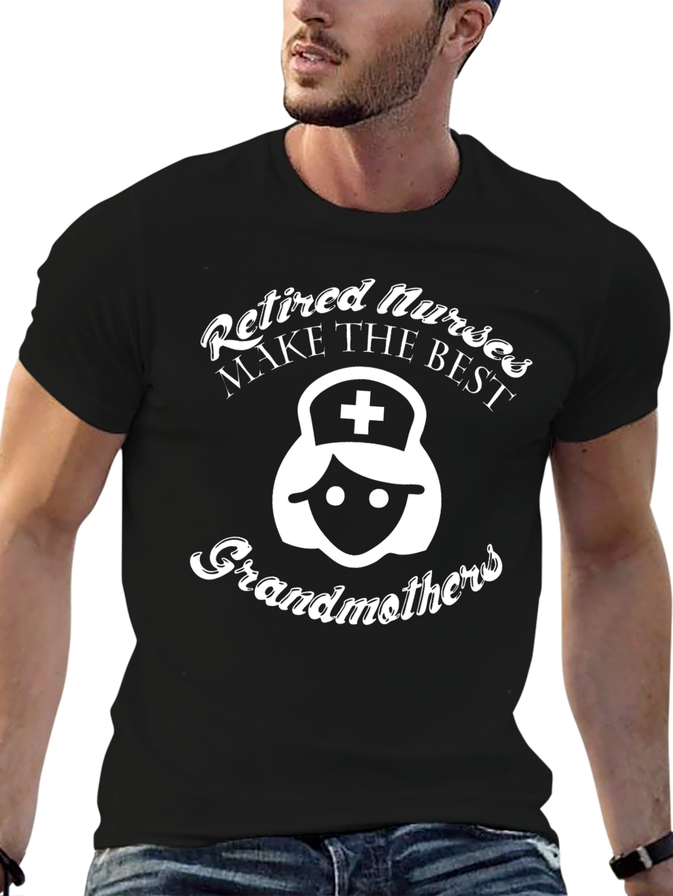Retired Nurse Grandmother Tee