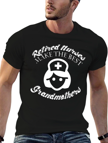 Retired Nurse Grandmother Tee