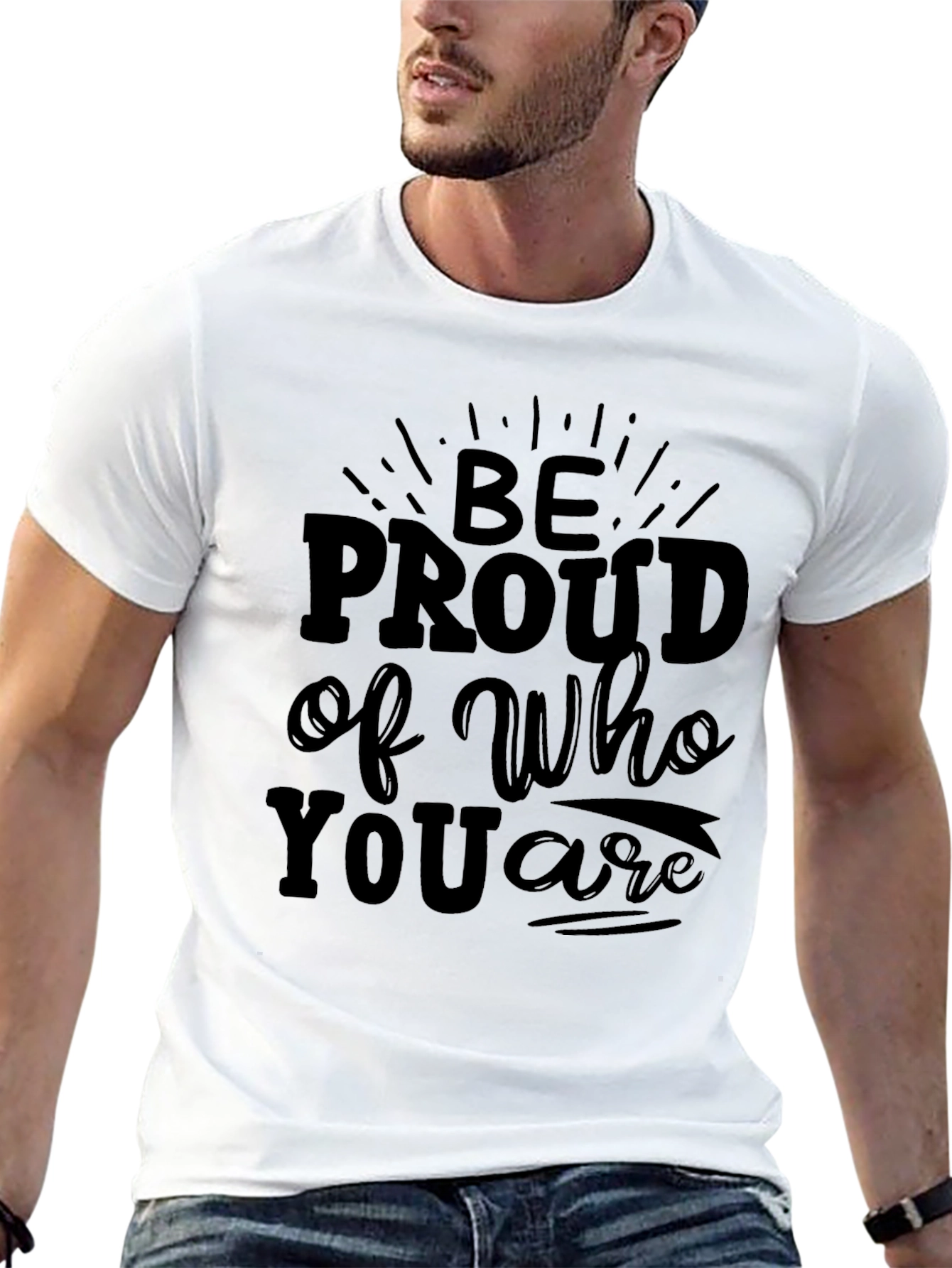 Be Proud Graphic T-Shirt - Soft Cotton Blend