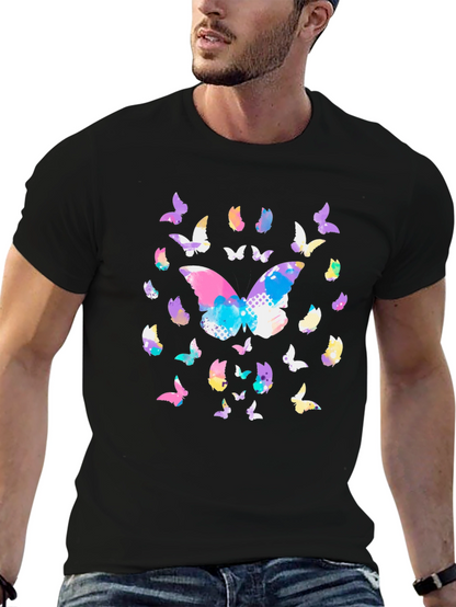 Butterfly Graphic Tee - Stylish Casual Wear