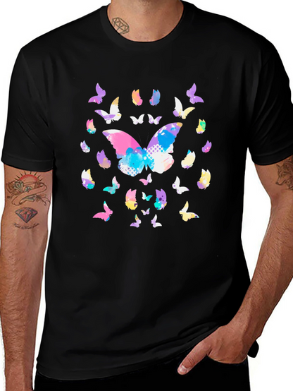Butterfly Graphic Tee - Stylish Casual Wear