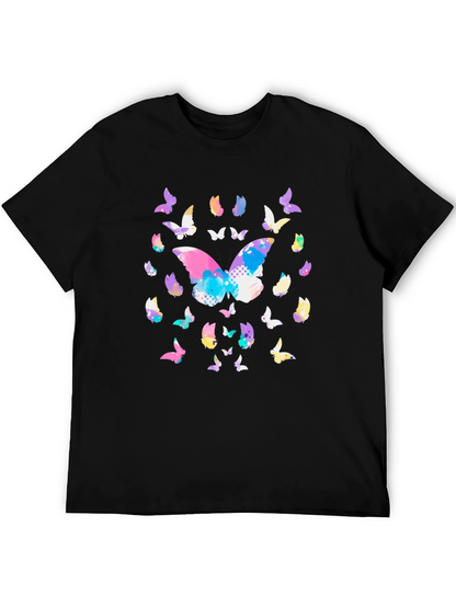 Butterfly Graphic Tee - Stylish Casual Wear