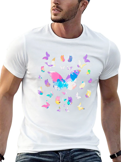 Butterfly Graphic Tee - Stylish Casual Wear