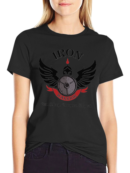 Iron Warrior Graphic T-Shirt - Gym Motivation Apparel