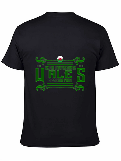 Welsh Pride T-Shirt - Never Underestimate Wales!