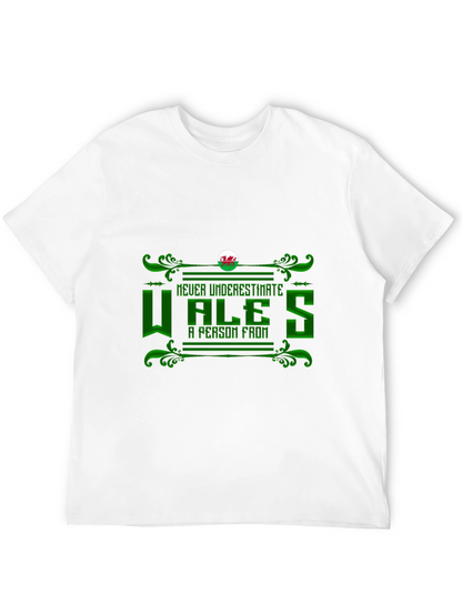 Welsh Pride T-Shirt - Never Underestimate Wales!