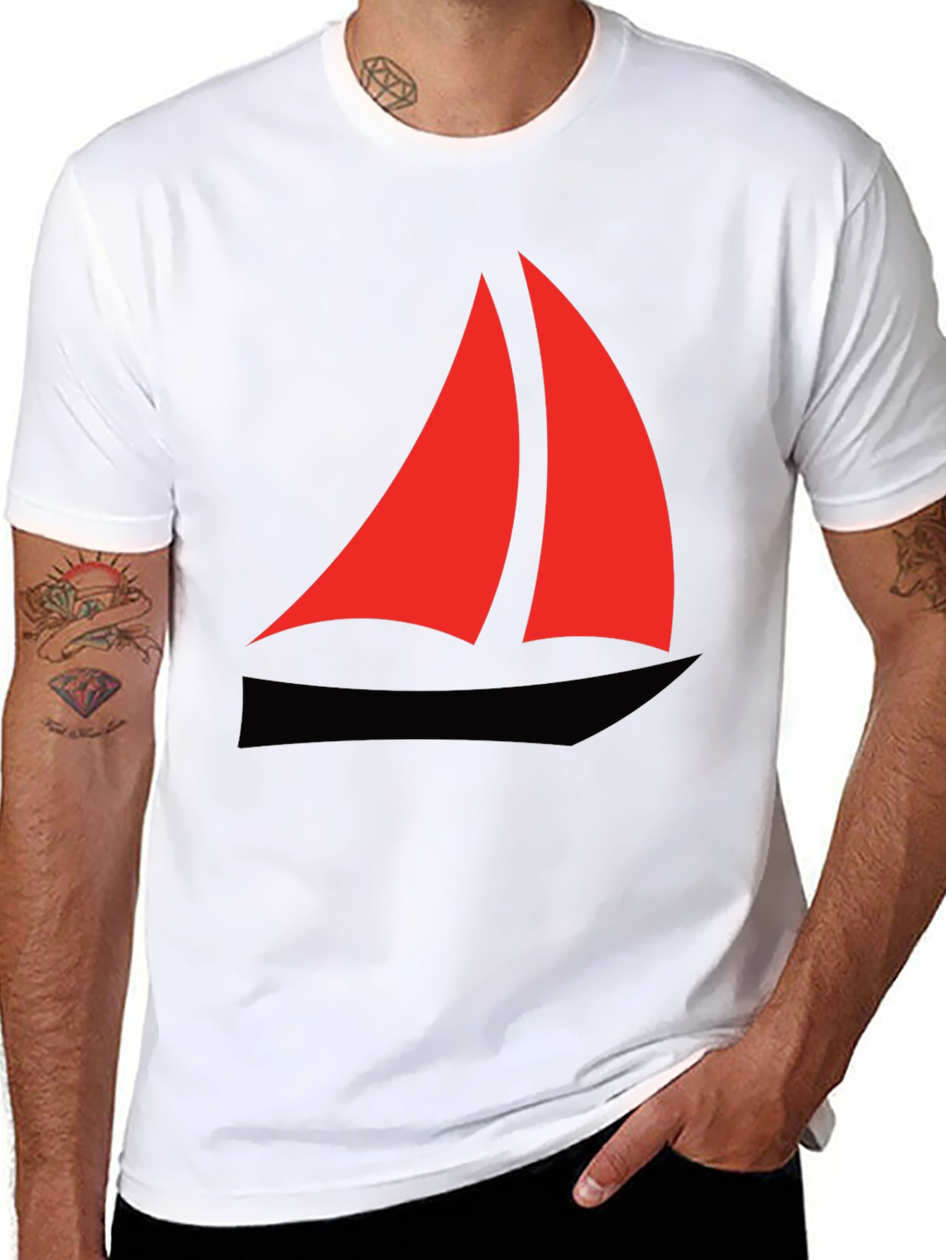 Sailing Graphic Tee - Classic Comfort