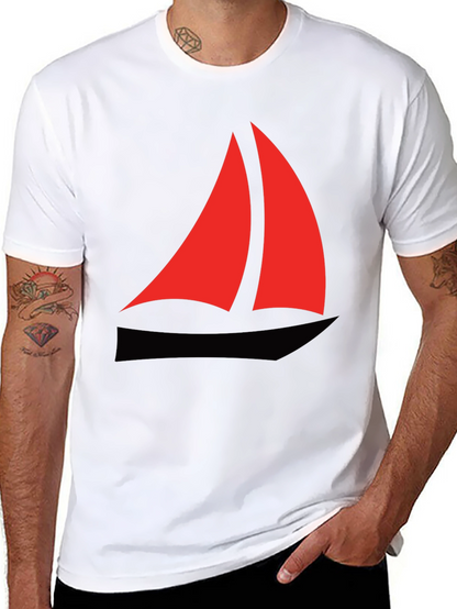 Sailing Graphic Tee - Classic Comfort