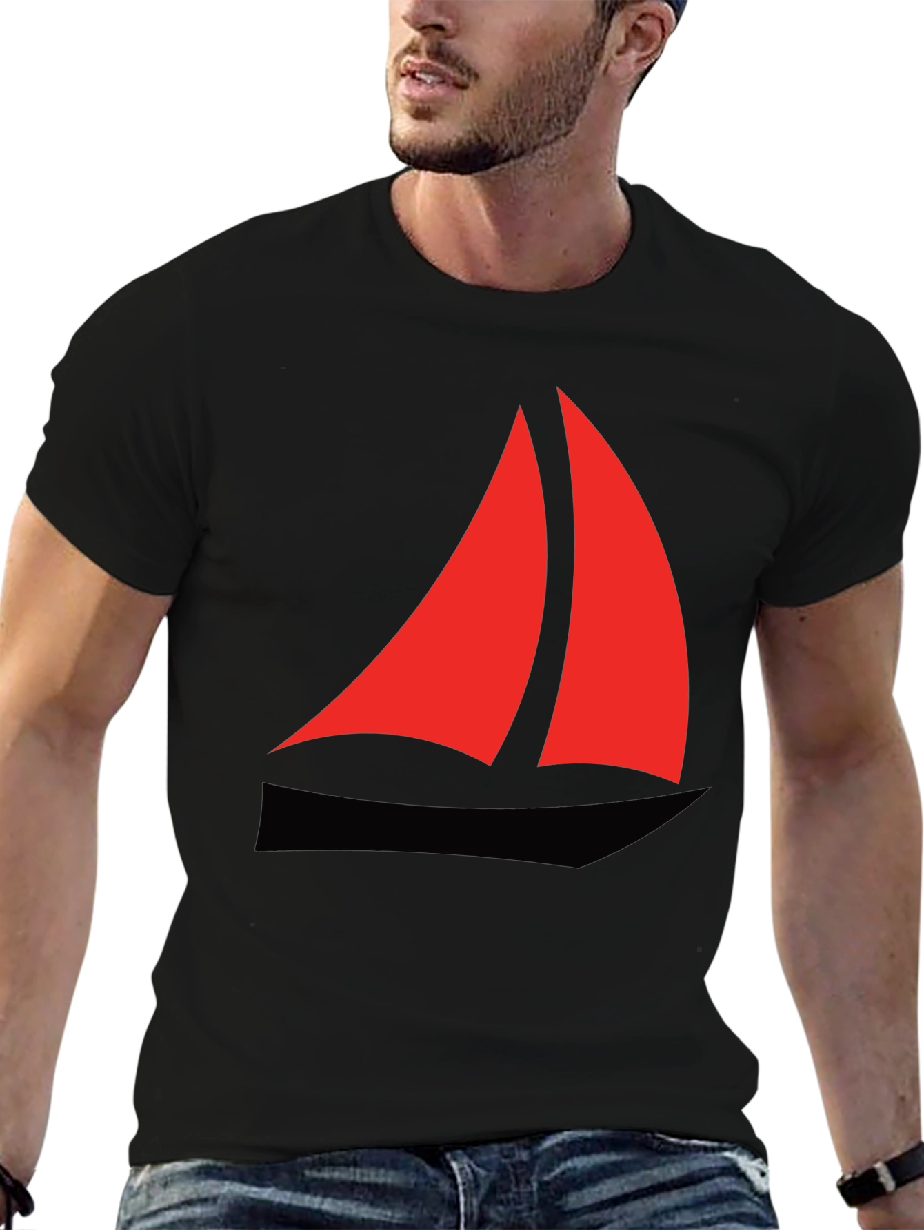 Sailing Graphic Tee - Classic Comfort