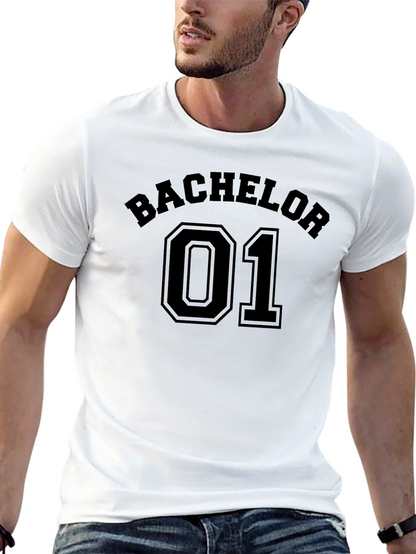 Bachelor 01 T-Shirt - Grooms Squad Tee
