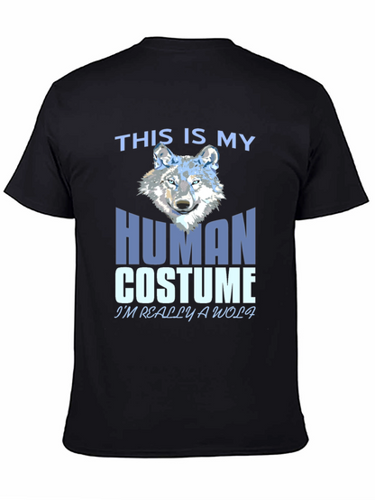 Human Costume Wolf T-Shirt