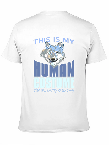 Human Costume Wolf T-Shirt