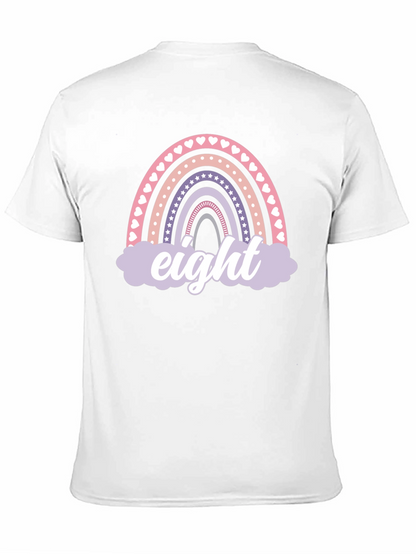 Rainbow Eight Birthday T-Shirt