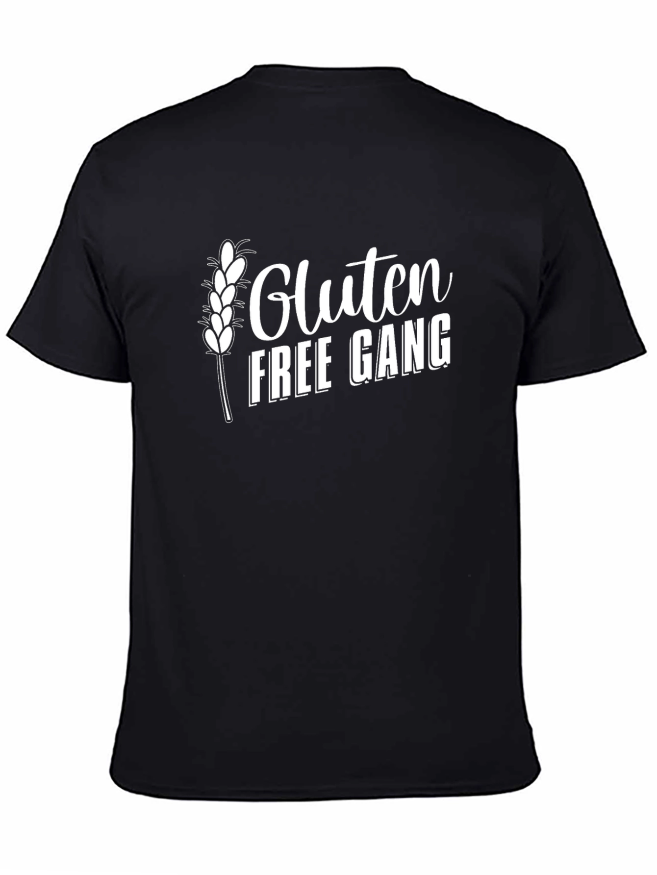 Gluten Free Gang Black T-Shirt