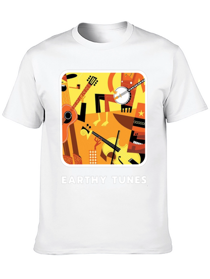 Earthy Tunes Black Graphic Tee