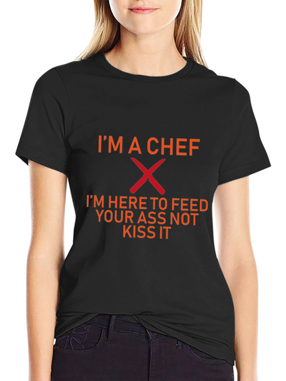 Chefs Attitude T-Shirt - Food Humor Tee
