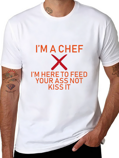 Chefs Attitude T-Shirt - Food Humor Tee