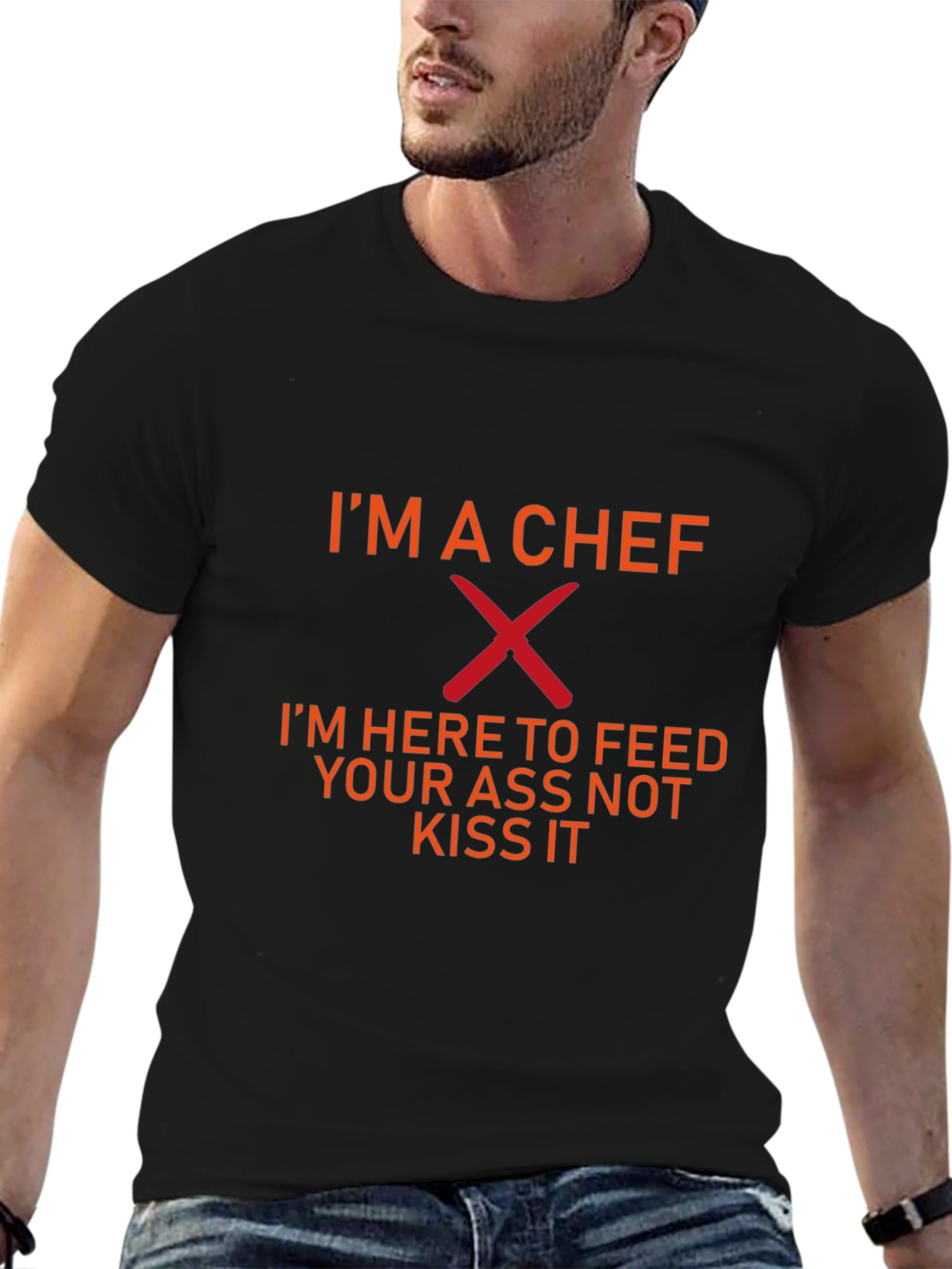 Chefs Attitude T-Shirt - Food Humor Tee