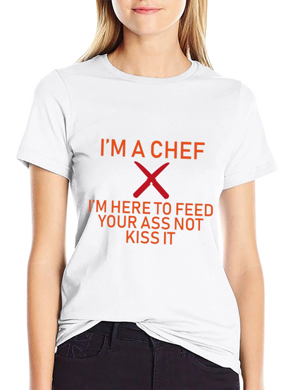 Chefs Attitude T-Shirt - Food Humor Tee