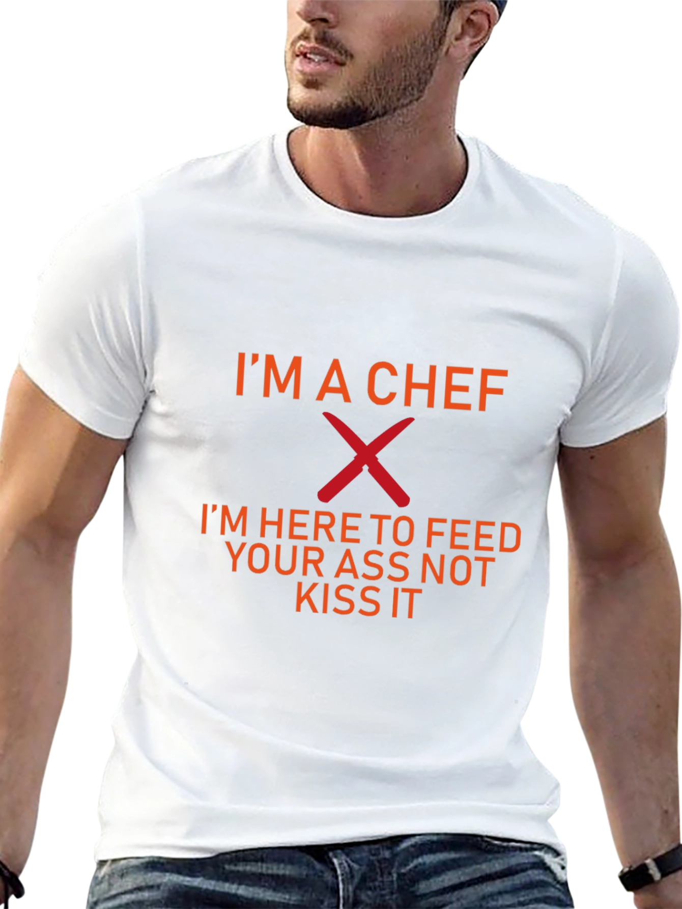 Chefs Attitude T-Shirt - Food Humor Tee