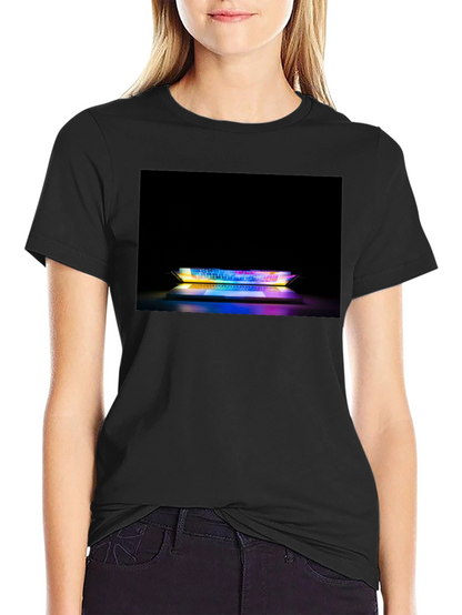 Gaming Keyboard T-Shirt - Light Up Laptop Design