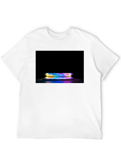 Gaming Keyboard T-Shirt - Light Up Laptop Design