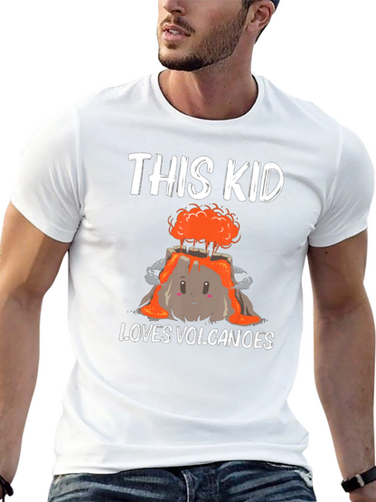 This Kid Loves Volcanoes T-Shirt