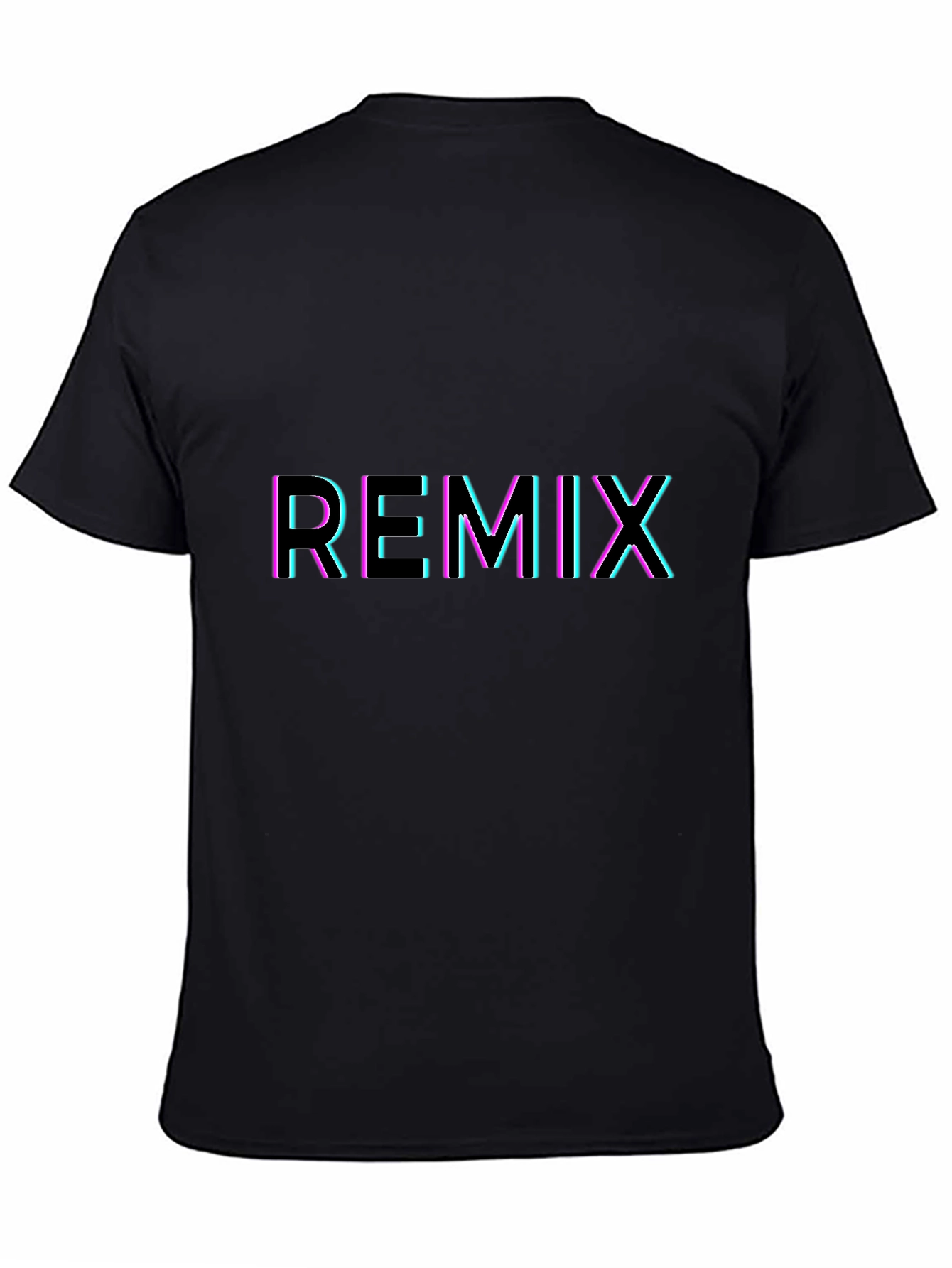 Remix T-Shirt - Neon Edge Design