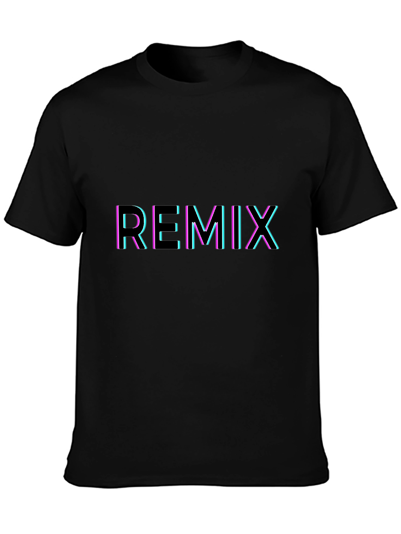 Remix T-Shirt - Neon Edge Design
