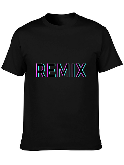Remix T-Shirt - Neon Edge Design