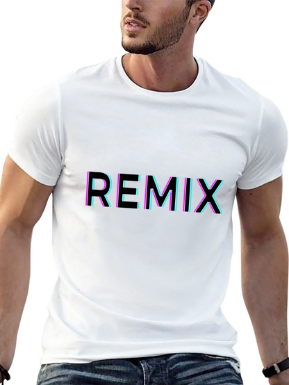 Remix T-Shirt - Neon Edge Design