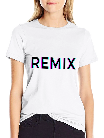 Remix T-Shirt - Neon Edge Design