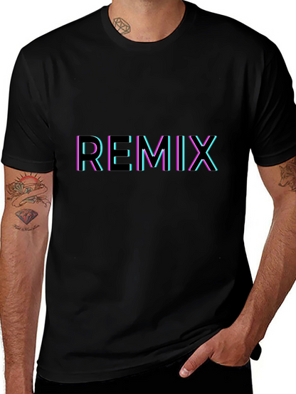 Remix T-Shirt - Neon Edge Design
