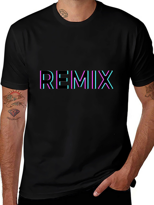 Remix T-Shirt - Neon Edge Design