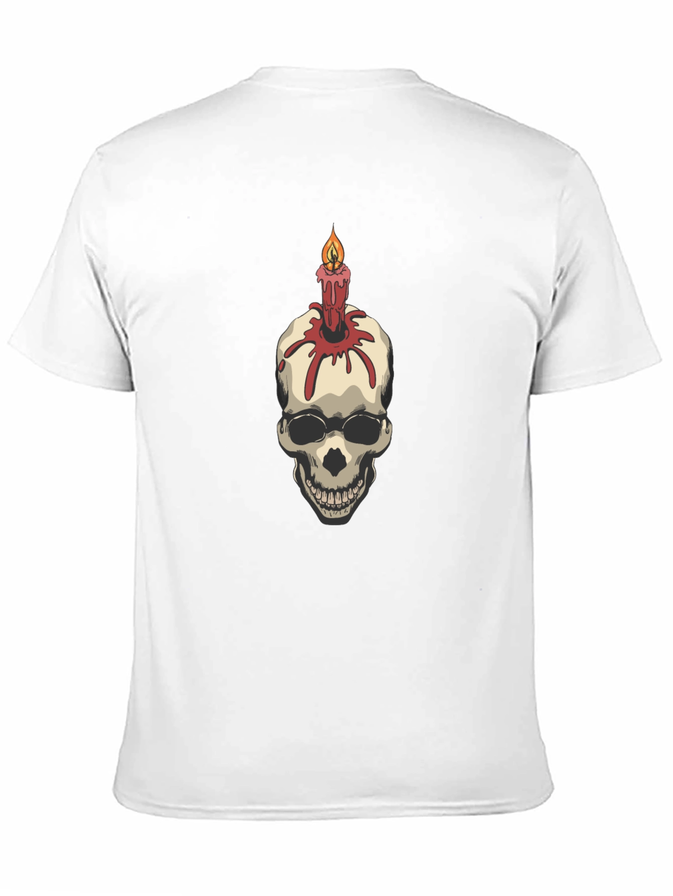 Skull Candle Graphic Tee