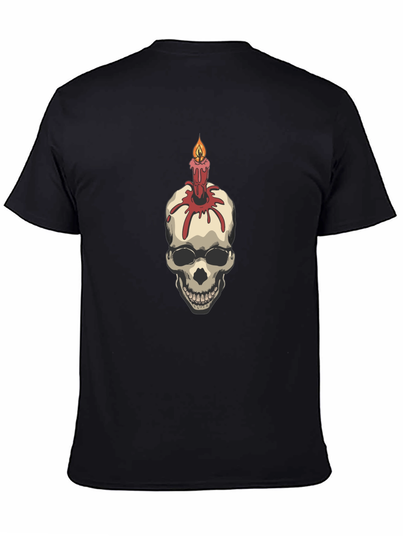 Skull Candle Graphic Tee