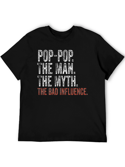 Pop-Pop Themed Novelty T-Shirt