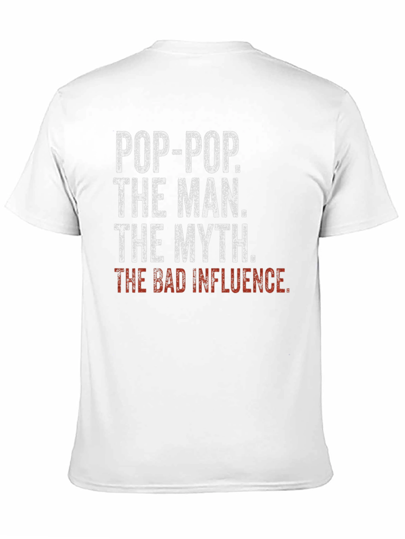 Pop-Pop Themed Novelty T-Shirt