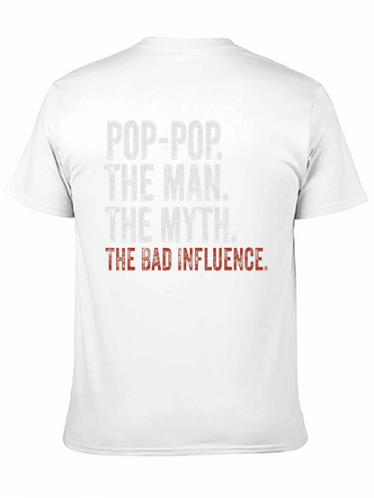 Pop-Pop Themed Novelty T-Shirt