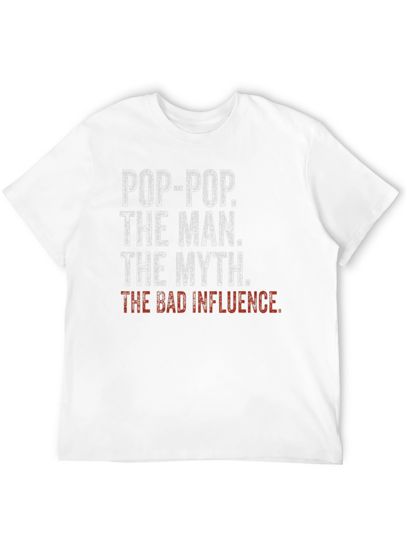 Pop-Pop Themed Novelty T-Shirt